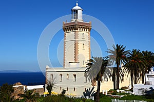 Cape Spartel lighthouse in the Tangier,Morocco