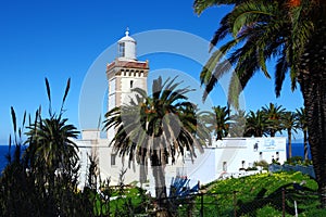 Cape Spartel lighthouse in the Tangier,Morocco