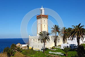 Cape Spartel lighthouse in the Tangier,Morocco