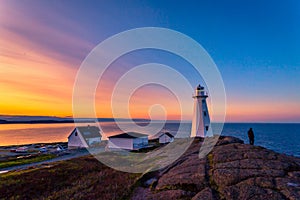 Cape Spear Lighthouse at Newfoundland