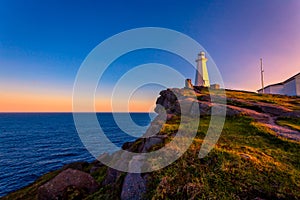 Cape Spear Lighthouse at Newfoundland