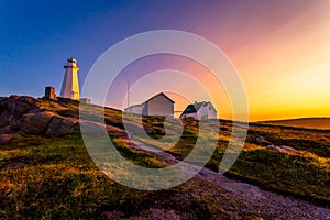 Cape Spear Lighthouse at Newfoundland