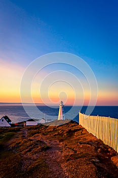 Cape Spear Lighthouse at Newfoundland