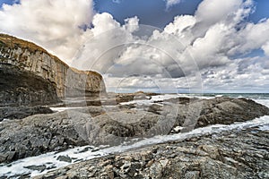 Cape Stolbchaty on the island of Kunashir, Kuril Islands