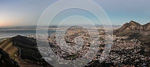 Cape Town aerial view