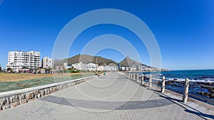 Cape Town Atlantic Ocean Promenade Sea Point Lions Head Landscape
