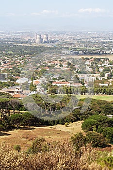 Cape Town suburbs - aerial view