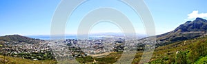 Cape Town and TABLE BAY Panorama photo