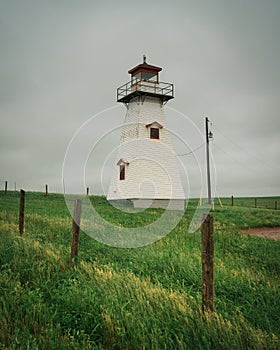 Cape Tryon Lighthouse, French River, Prince Edward Island, Canada