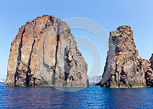 Cape Vani, Milos island, Cyclades, Greece