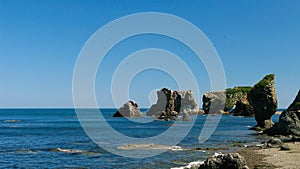 Cape Velikan giant, nature sculpture, Sakhalin island Russia