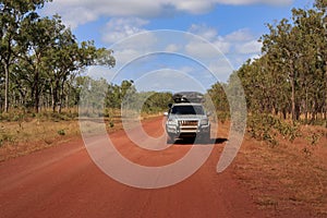 Cape York off road driving on remote Australian road
