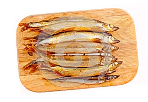Capelin smoked