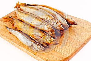 Capelin smoked