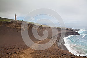 Capelinhos Volcano on Faial Island, Azores