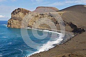 The capelinhos vulcano