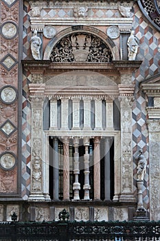 Capella Coleoni, Upper town of Bergamo, Italy