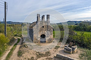 Capella de Santa Maria dels Horts, municipality of Vilafranca del Penedes,. Spain photo