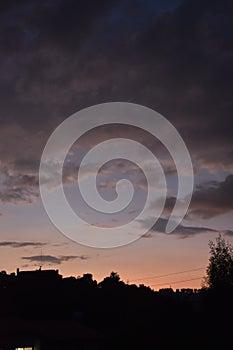 The capes between earth and cluds