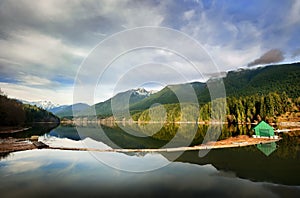 Capilano Lake reservoir