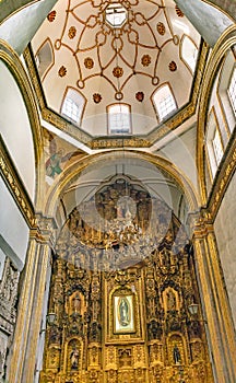 Capilla San Fco Church Madera Street Mexico City Mexico photo