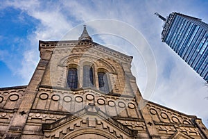 Capilla San Fco Church Madera Street Mexico City Mexico photo