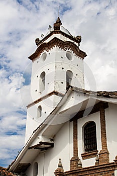 Capilla de San Francisco built in 1746 at the city of Guadalajara de Buga in Colombia