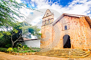 Capilla de Santa Barbara in Barichara - Colombia photo