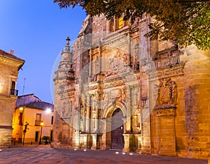 Capilla del Salvador church in Ubeda, Andalusia. photo