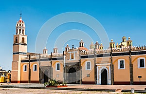 Capilla Real de Naturales at San Gabriel Friary in Cholula, Mexico photo