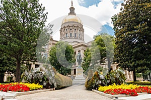 The capital building of Atlanta Georgia. The Peach State