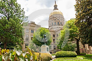 The capital building of Atlanta Georgia. The Peach State