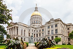 The capital building of Atlanta Georgia. The Peach State