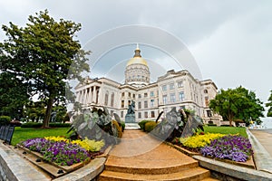 The capital building of Atlanta Georgia. The Peach State