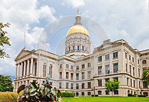 The capital building of Atlanta Georgia. The Peach State