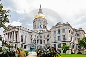 The capital building of Atlanta Georgia. The Peach State