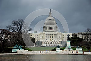 Capital Building during winter