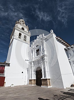 The capital colonial city of Bolivia - South America