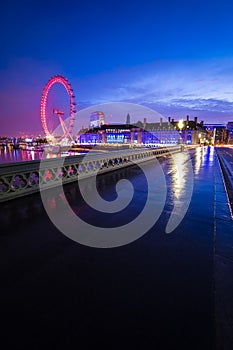 Capital of England London Westminster Bridge