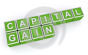 Capital gain on white