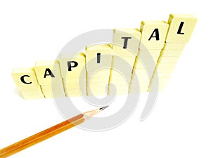 Capital increase concept