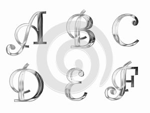 Capital Letters silver 1