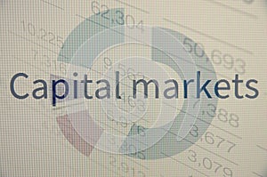 Capital markets