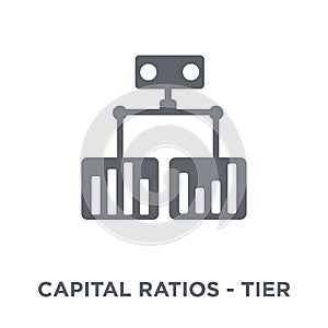 Capital ratios - Tier 1 and Tier 2 icon from Capital ratios Ti