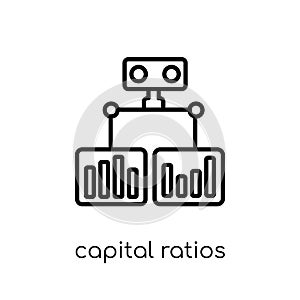 Capital ratios - Tier 1 and Tier 2 icon from Capital ratios Tier