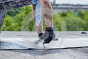 Capital repairs of a roof of a roof of an apartment building