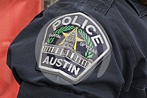 Capital of Texas Austin Police Badge