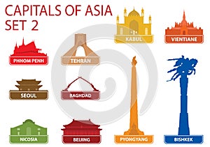 Capitals of Asia