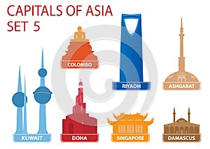 Capitals of Asia