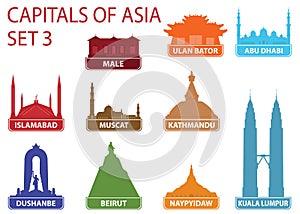 Capitals of Asia